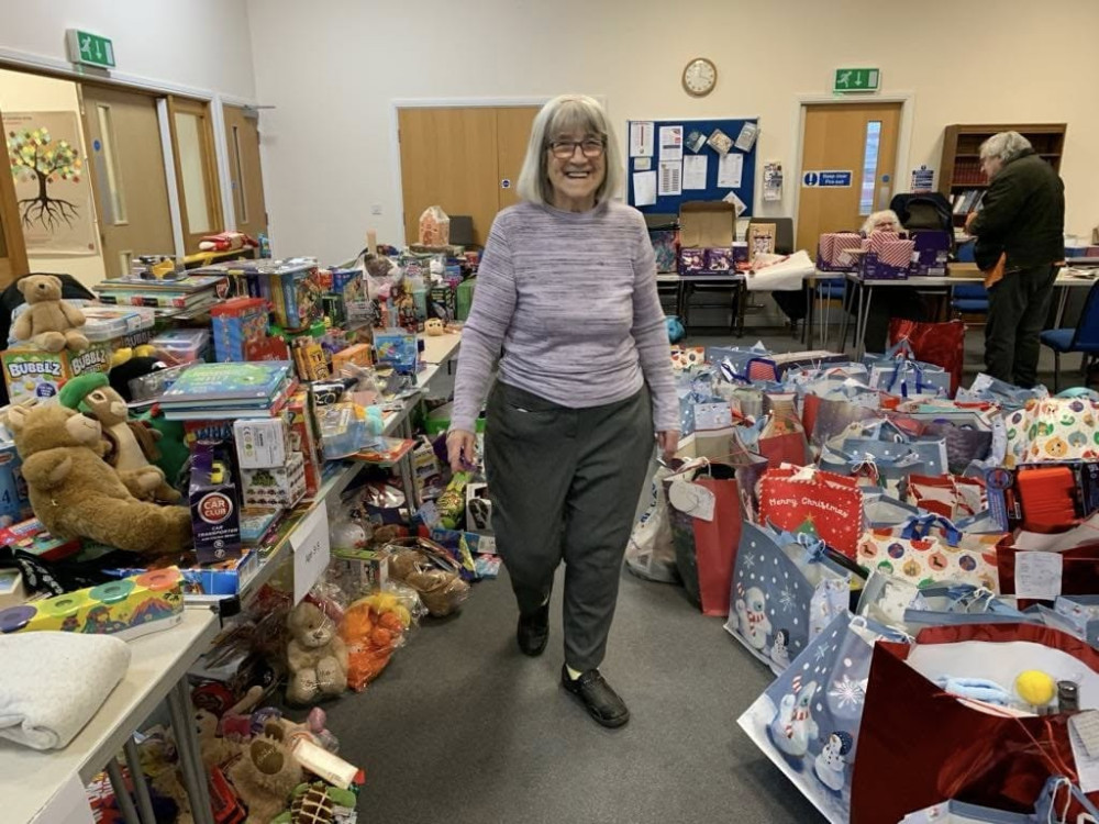 Last year's donations (Credit: Macclesfield Salvation Army)