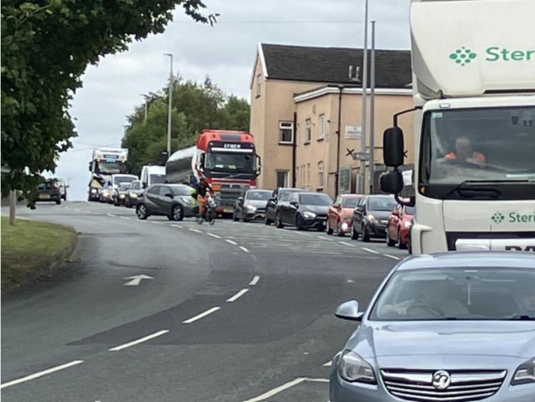 The New Bypass Aims To Reduce Traffic Congestion In Middlewich The New Bypass Aims To Reduce Traffic Congestion In Middlewich (Cheshire East Council)