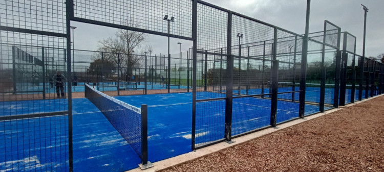 Kenilworth Tennis, Squash and Croquet Club has already expanded its padel setup (image via KTSCC)