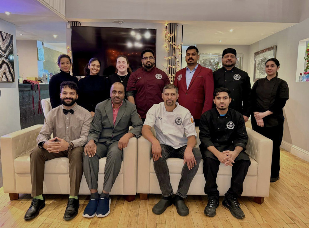 Warwickshire's brand-new Indian restaurant, is stepping into its very first Christmas season with two festive menus (image supplied) 