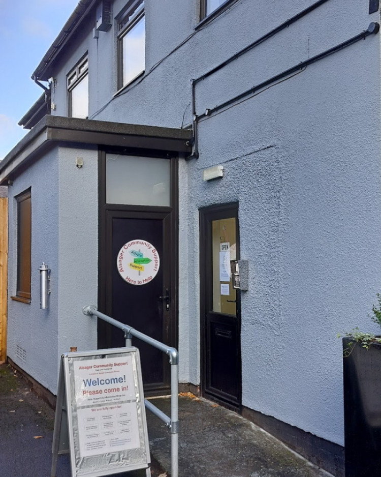 Alsager Community Support has offices in Crewe Road, Alsager. (Photo: Nub News)