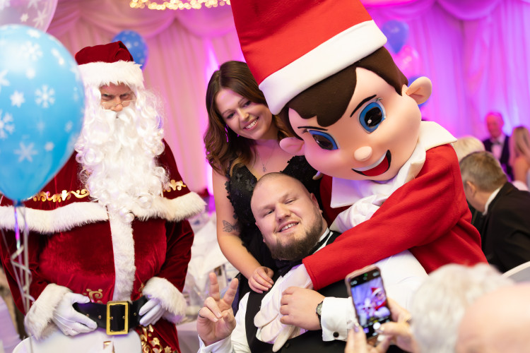 The annual Snow Ball at Nailcote Hall Hotel has raised over £5,000 (image by Visually Virtual Photography)