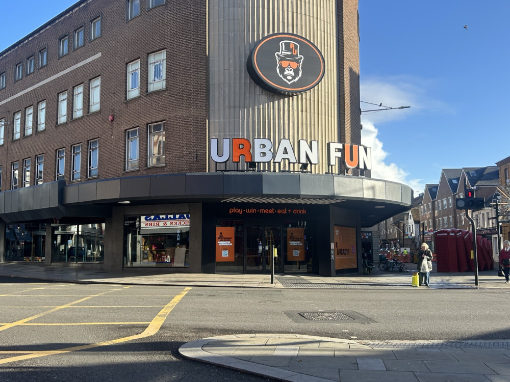 Urban Fun is located in  146–152 Clarence Street, Kingston upon Thames, KT1 1QP (Credit: Tilly O'Brien)
