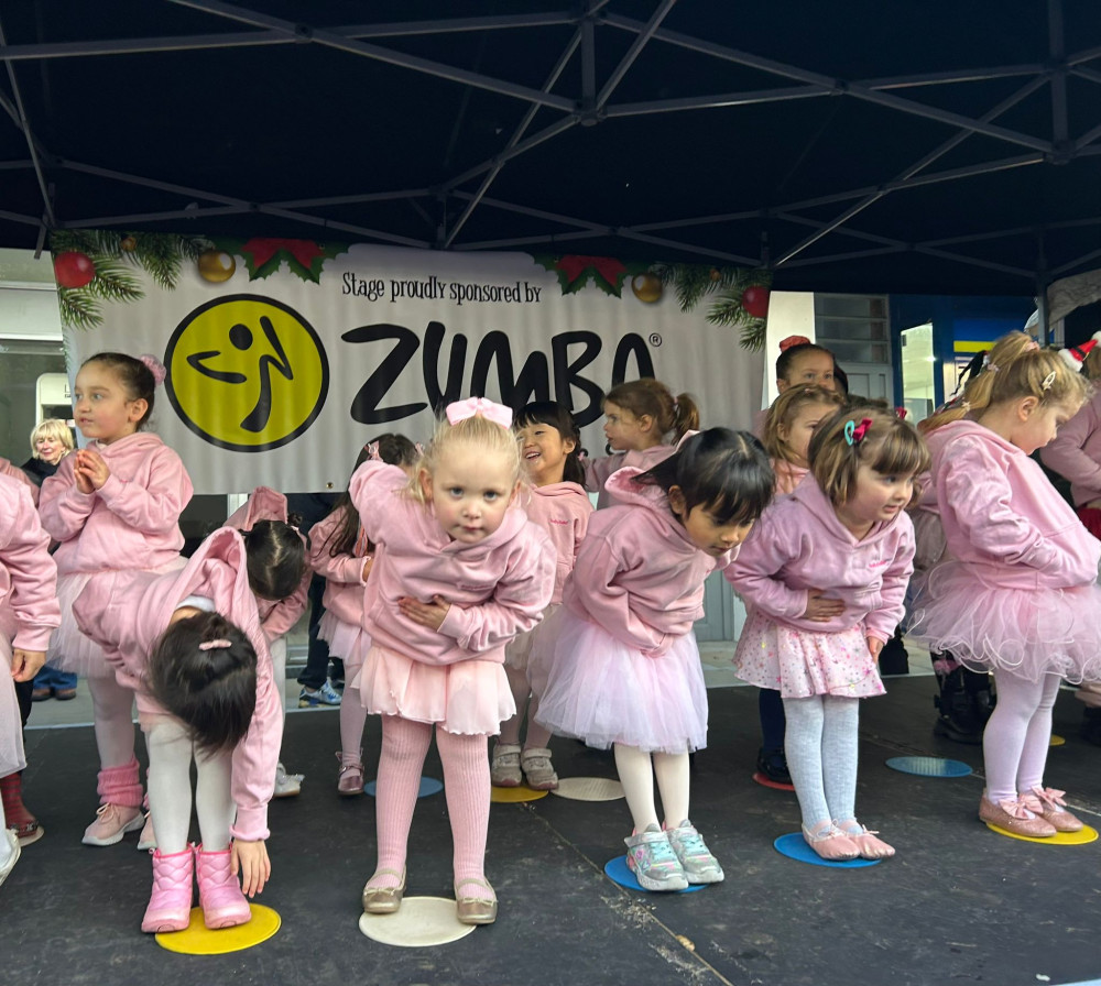 Babyballet dancers aged three to six took to the stage for their first festive performances, delighting crowds and kicking off the Christmas season across the borough (credit: Image supplied).