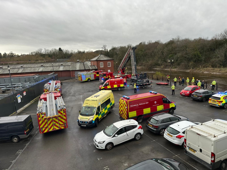 Police and fire attended and conducted a search of the area (Nub News)