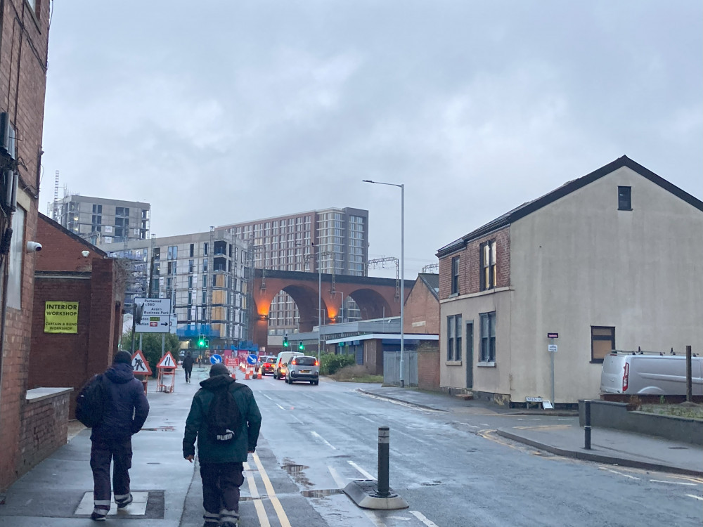 Stockport has a yellow weather warning from the Met Office and a flood alert from the environment agency following heavy rain (Image - Alasdair Perry)