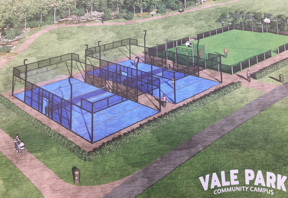 An Image Of How New Facilities Could Look At Vale Park Community Campus On Display At The December 9 Information Event (image via LDRS)