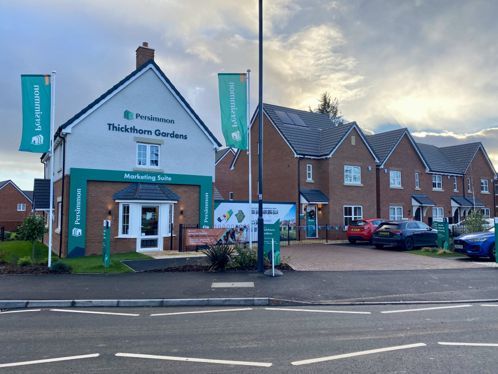 Persimmon wants to change the affordable housing mix at Thickthorn Gardens (image by Nub News)