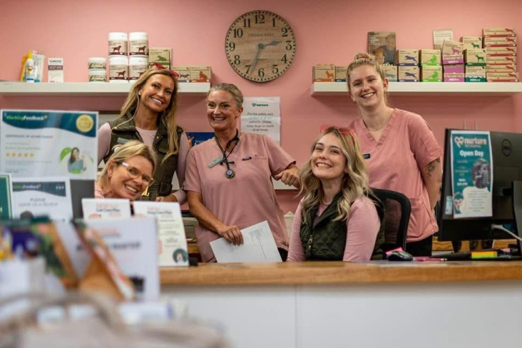 Some of the team at Nurture. 