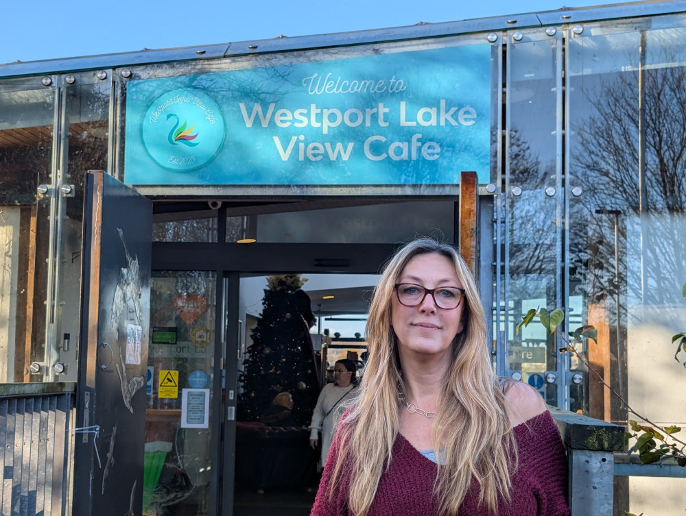 The café was taken over in March this year by Joanne Upton (pictured), Corinne Mannion and Amy Mansfield (image via LDRS)