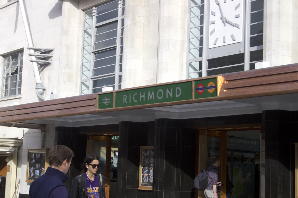 All trains from London Waterloo to Teddington via Richmond will terminate at Strawberry Hill (credit: Nub News).