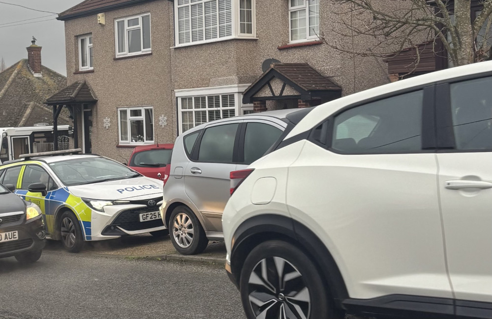 Police retained a presence at the property overnight and remained there this morning. 