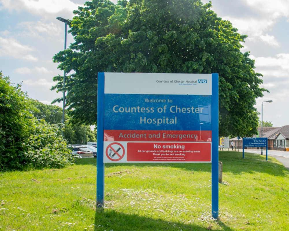 People across Cheshire are being urged to use NHS 111 for all non-emergency healthcare needs (Image via: Countess of Chester Hospital)