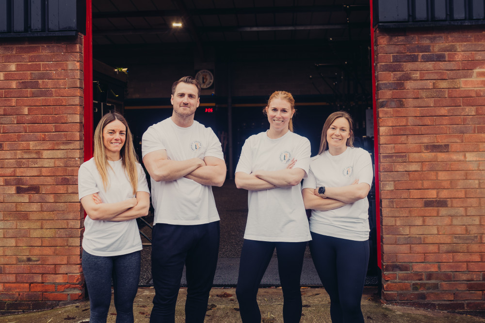 The owners of CrossFit Lightning Bolt (Credit: Chelsea Shoesmith Photography)