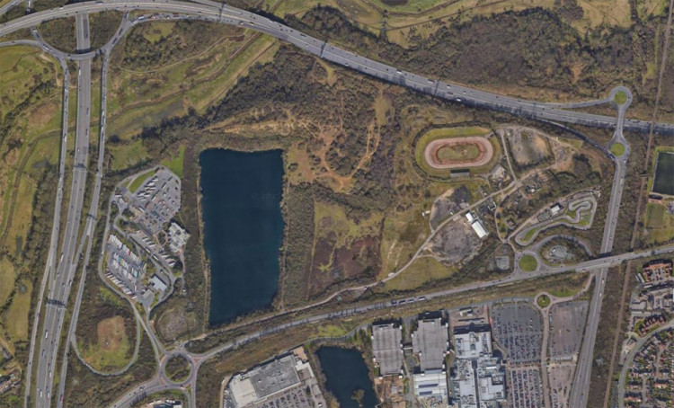 Site of the planed data centre at West Thurrock