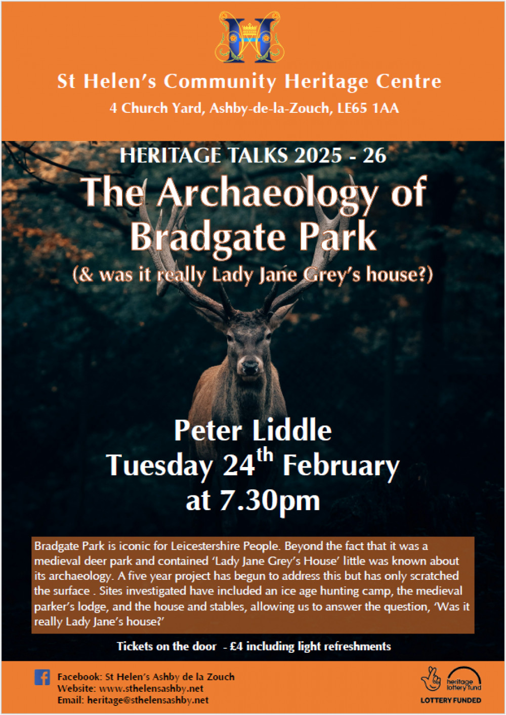 Heritage Talk - The Archaeology of Bradgate Park
