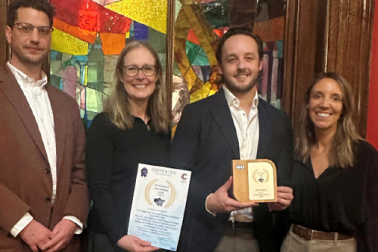 Health and care partners in Kingston and Richmond have been recognised at the London Personalised Care Awards (Credit: Kingston and Richmond NHS Trust Foundation)