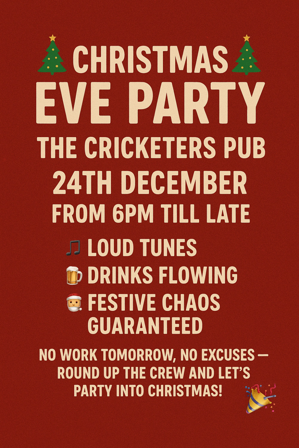 Christmas Eve party