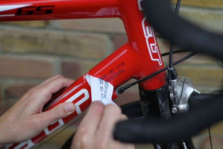 Street police urge bike owners to attend free marking event on Boxing Day, 26 December