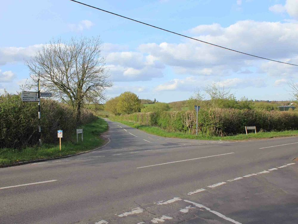 The poultry farm is on Warwick Road, Norton Lindsey (image by David P Howard)