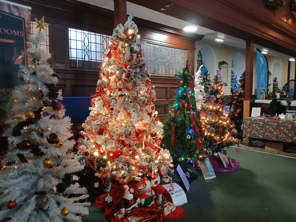 There is still time to visit Christ Church's Christmas Tree Festival