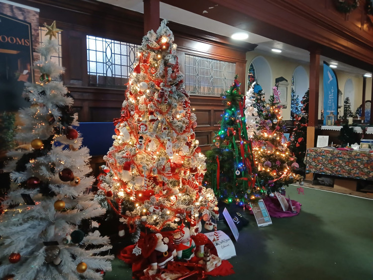 There is still time to visit Christ Church's Christmas Tree Festival