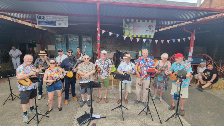 The D'Ukes of Rutland will be performing a free concert at Oakham Castle (Photo: Grace Kennington)