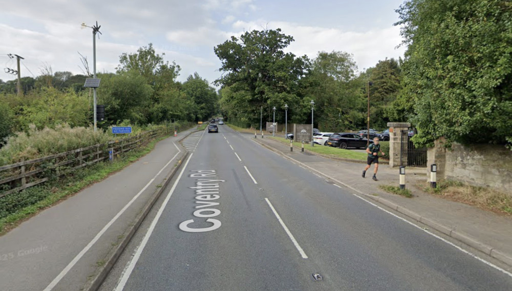Delays are expected on Coventry Road due to a leak (image by Google Maps)