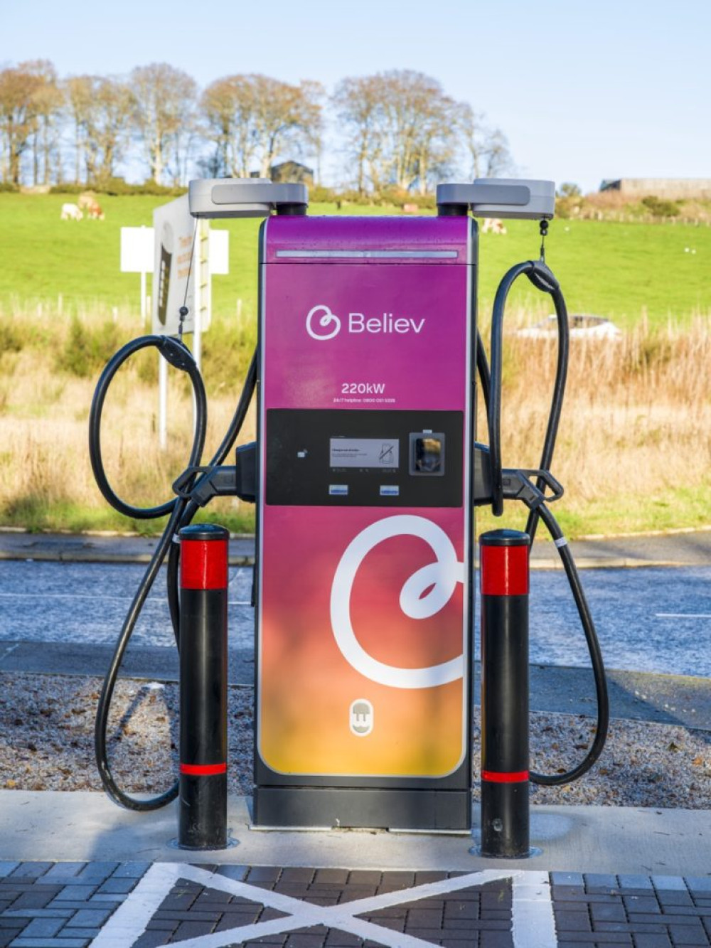 Believ Ltd has been selected to install more than 570 charge points 