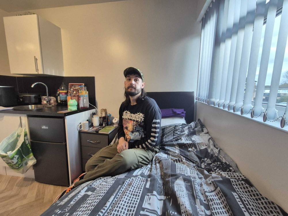 Dan Vaughan is being supported by the Veteran Housing Group (image via LDRS)