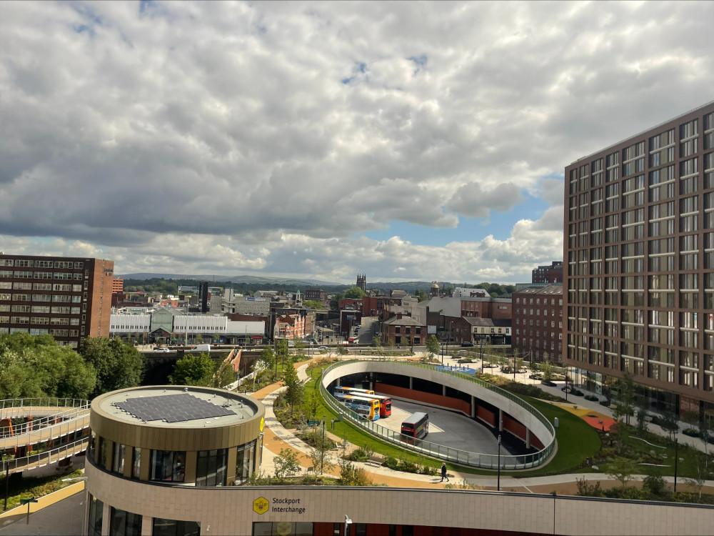 The victim was walking towards Stockport Interchange between 5.40-45pm on Saturday 15 November when the incident took place (Image - Nub News)