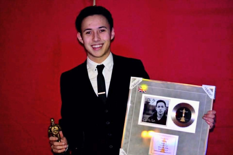 Oli Ng, a singer-songwriter from Crewe, is one of eight nominated for Best Solo Act at the Music Awards of Staffordshire and Cheshire (Photo: Supplied).