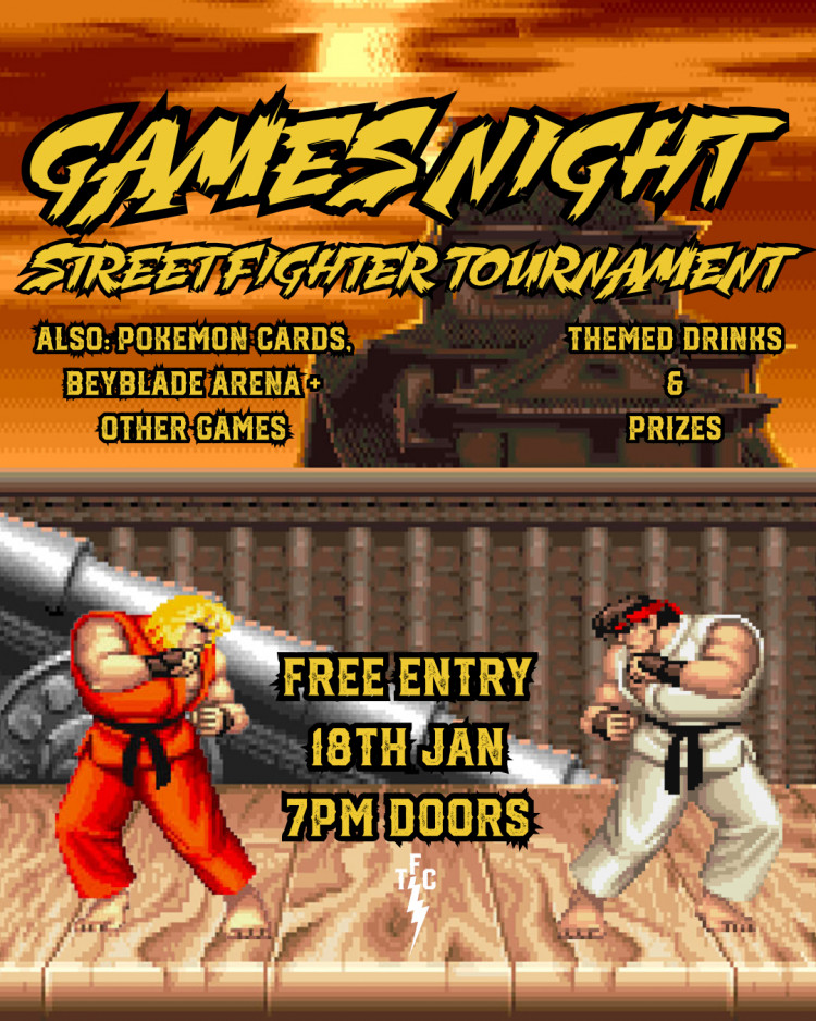 Games Night - Street Fighter Tournament
