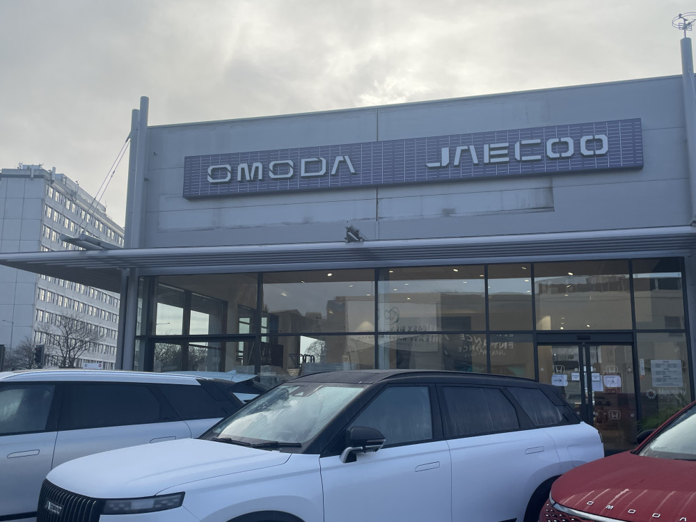 A new Omoda and Jaecoo dealership has opened on Wellington Road South in Stockport (Image - Nub News)