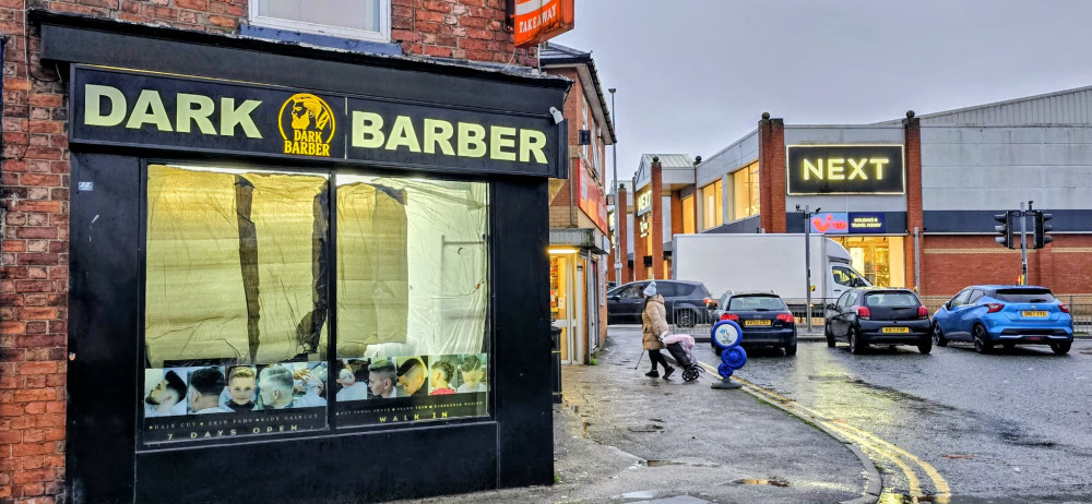 Dark Barber is set to open on Earle Street this December, located at the former Tenchy's Fish & Chips unit (Photo: Ryan Parker).