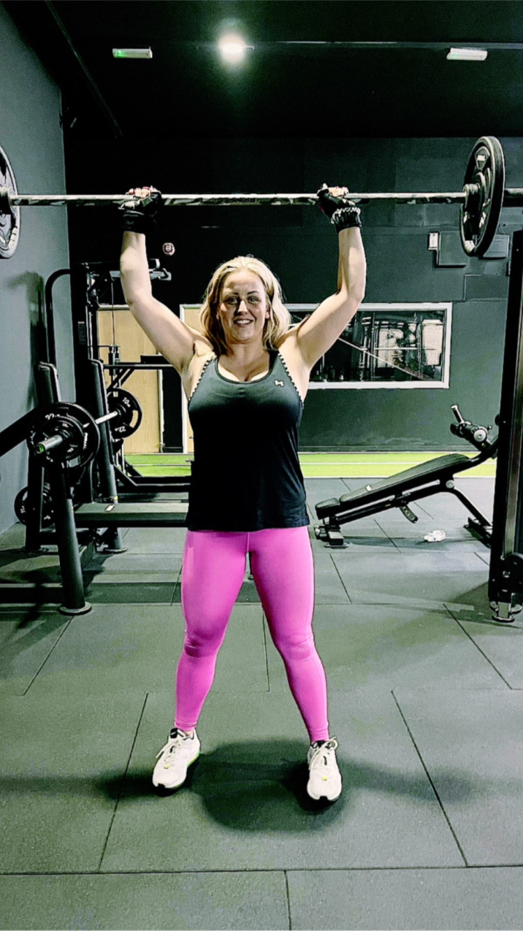 Lauren Halket says working out regularly has helped make her to build resilience and achieve goals in her business. (Photo: Lauren Halket) 
