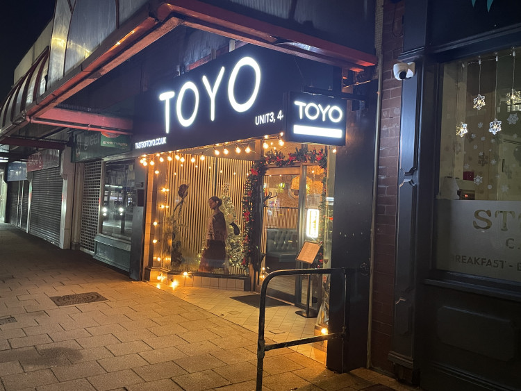 Toyo is a Japanese and Filipino restaurant based at 44 High Street in Cheadle (Image - Nub News)