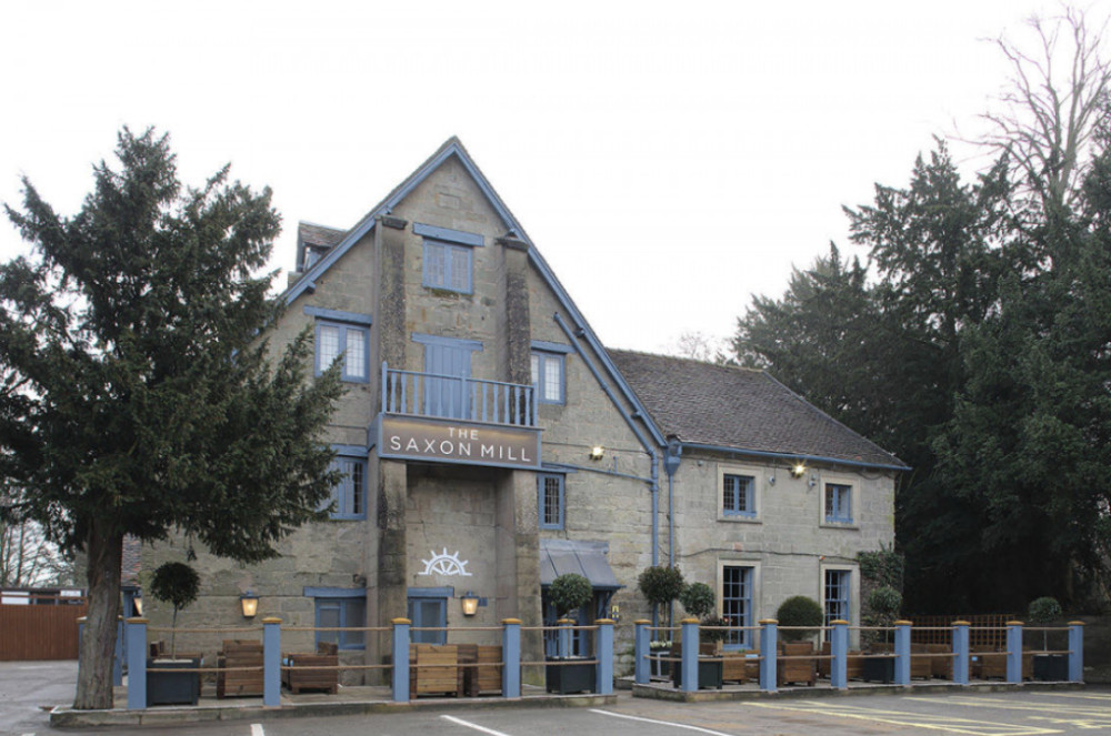 The Saxon Mill, has been unable to open due to its entire ground floor being flooded (image via Saxon Mill)