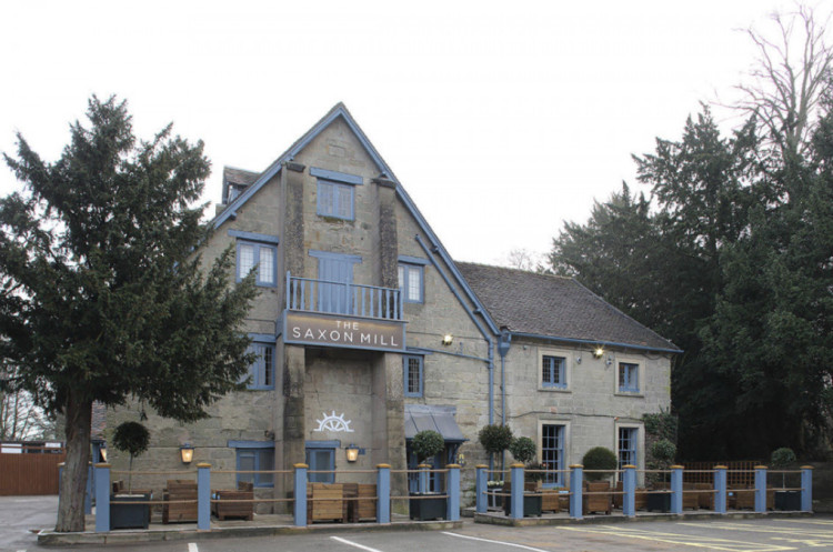 The Saxon Mill, has been unable to open due to its entire ground floor being flooded (image via Saxon Mill)