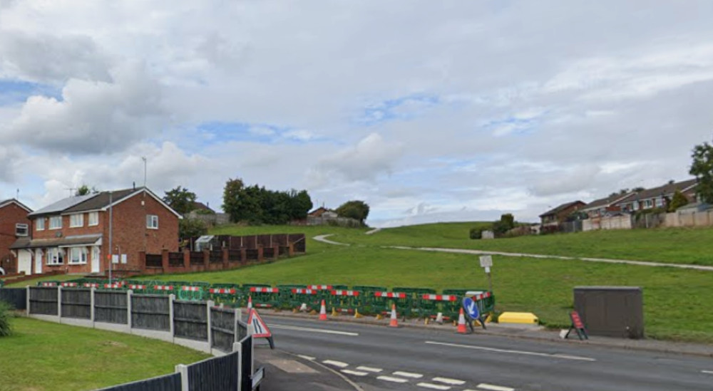 The proposal would see nine houses built on land to the north of Forrister Street in Longton (image via Google Street View)
