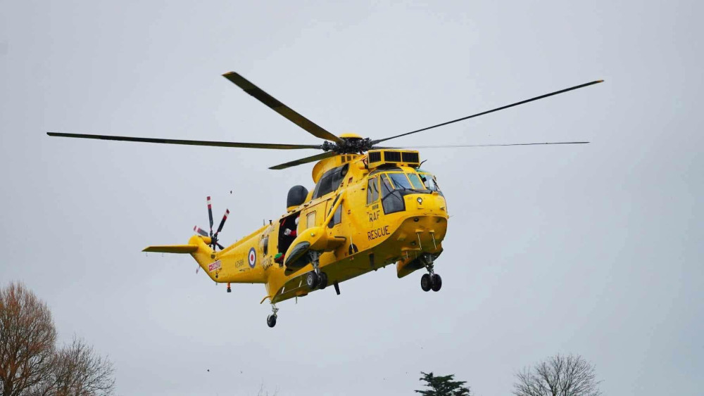 Santa is taking to the skies for the last day of the school term (Photo: Historic Helicopters) 