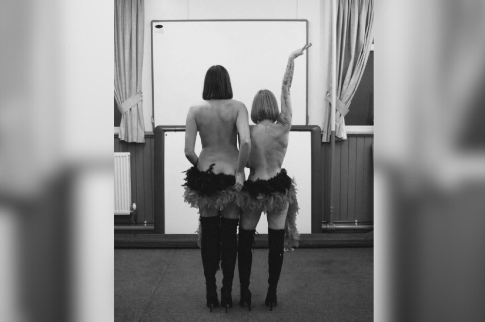 Members of a local amateur dramatics society bare all in cheeky nude calendar for charity (Photo: CAOS)