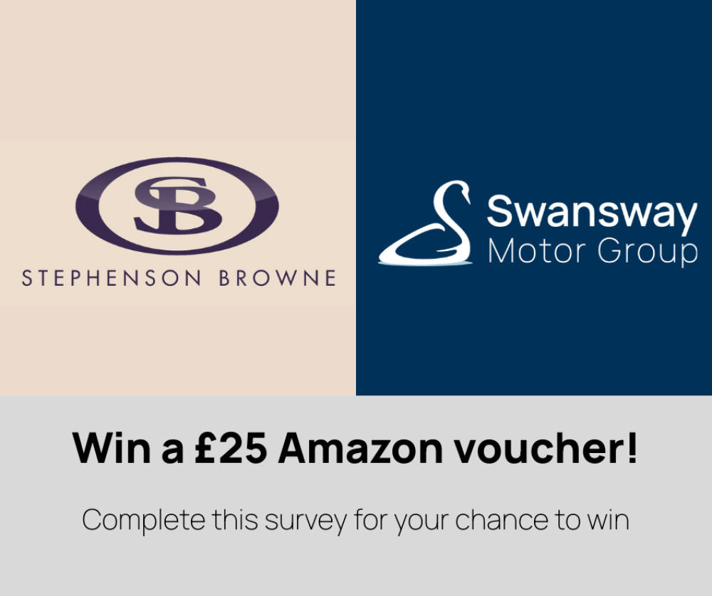 Reader survey launched with Swansway Motor Group and Stephenson Browne Estate Agents, with a chance to win a £25 Amazon voucher