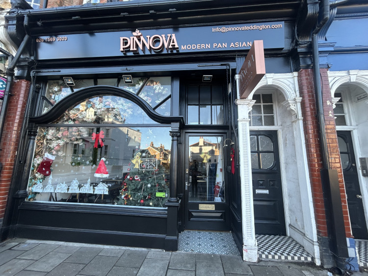 Pinnova's Teddington restaurant is located in 122 High Street, Teddington, London, TW11 9BB (Credit: Tilly O'Brien)