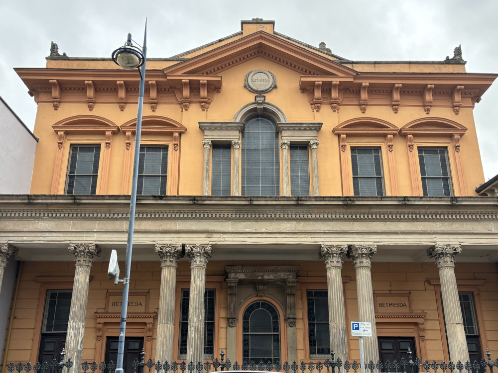 Plans have been approved for extensive repair works at Bethesda Chapel in Hanley (image via Nub News)
