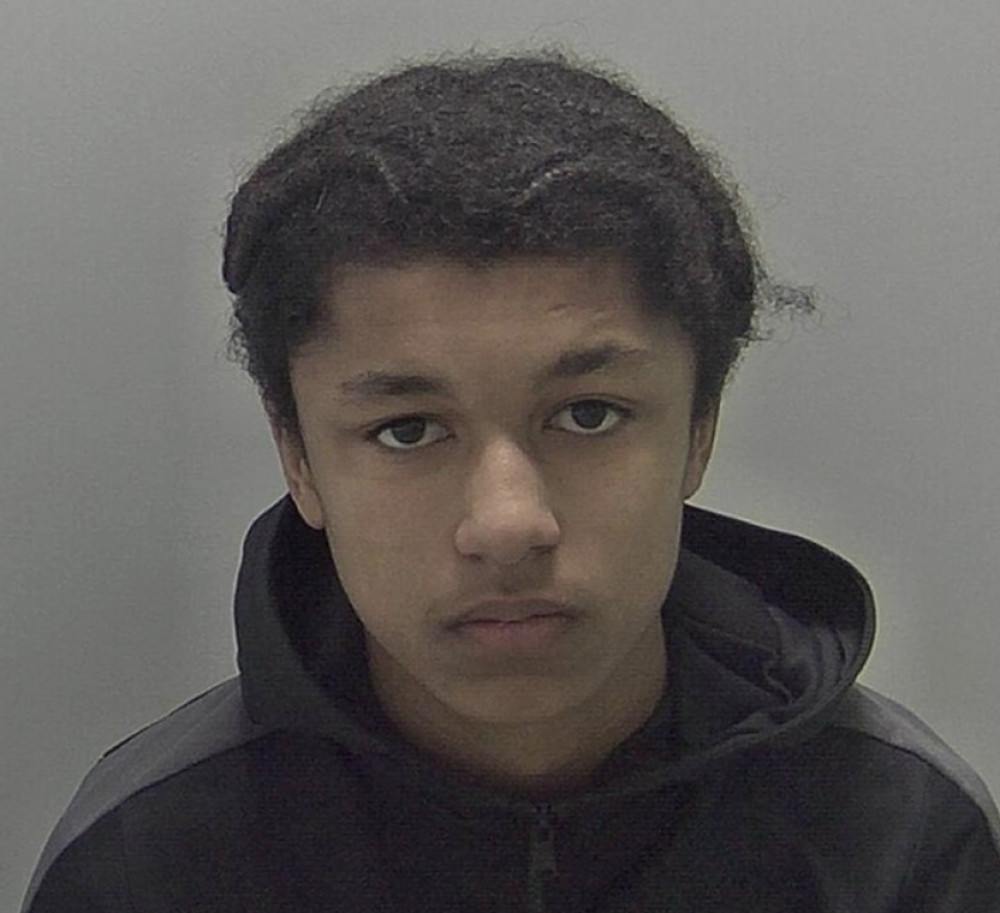  15-year-old Junior from Nuneaton, last seen December 17, is now believed to be in Leamington (image via Leamington Police)