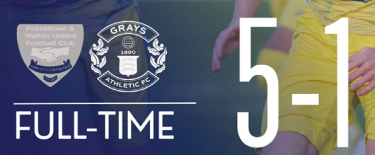 Grays go down to heavy defeat