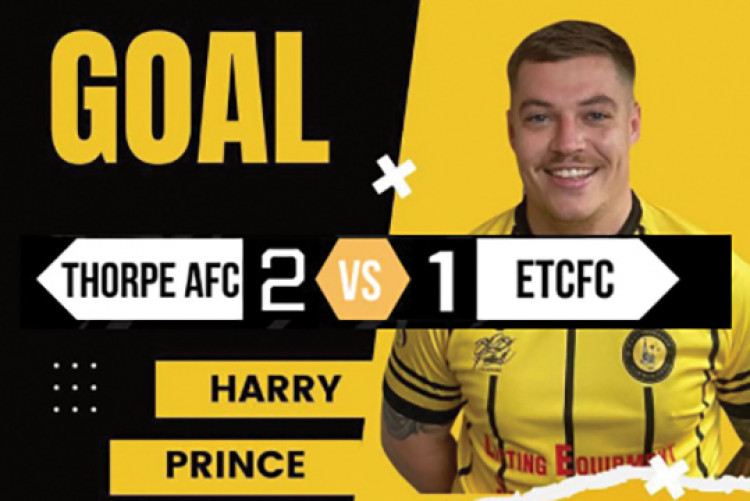 Harry Prince got a late consolation