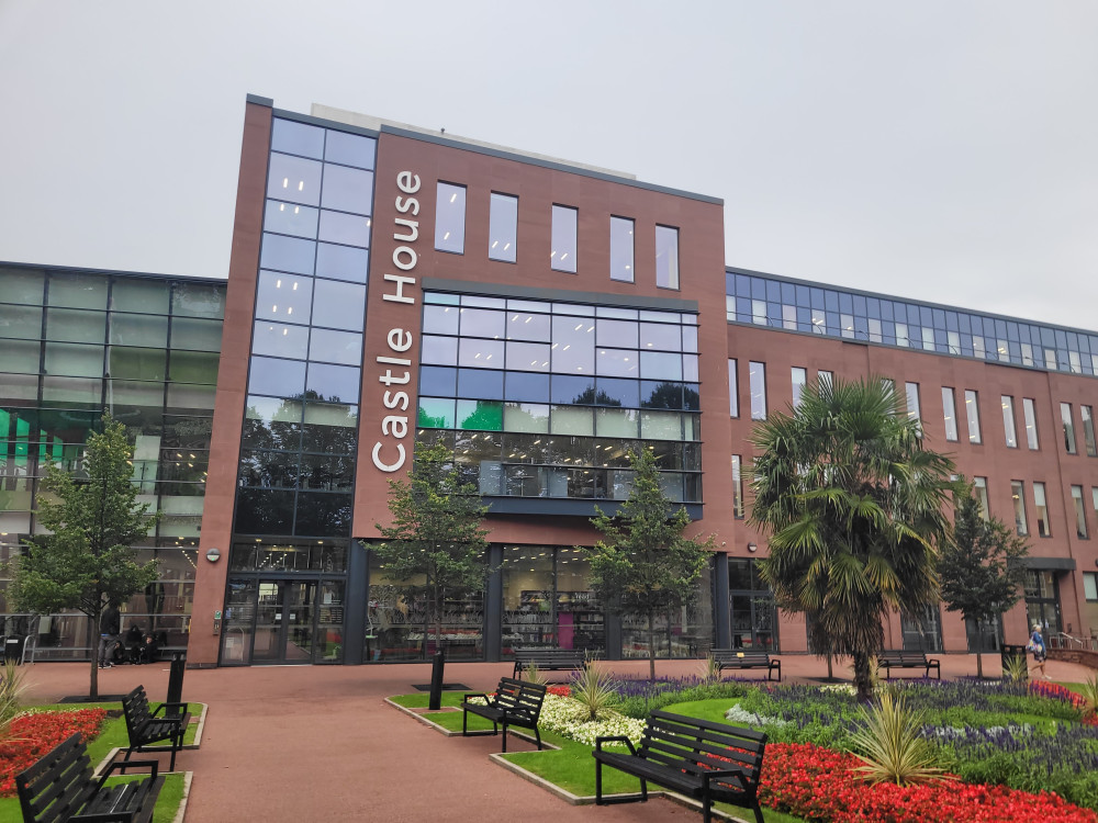 All 44 seats on Newcastle-under-Lyme Borough Council are due to be contested in the scheduled elections (image via LDRS)