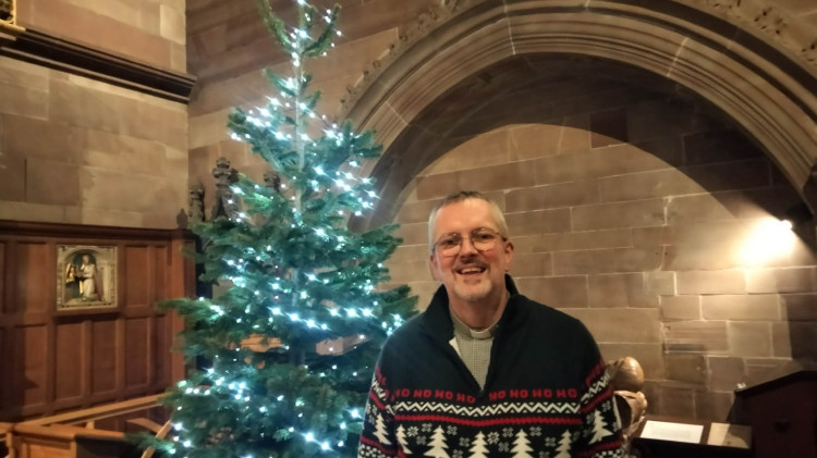 Revd Martin Stephens explains what Christmas means to him (Credit: Supplied)